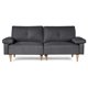 thumbnail image 3 of Sofá Cama Makora Yarvis Oxford Lino 3 Posiciones con Soft Foam Reclinable, 3 of 8