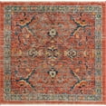 thumbnail image 2 of Rugs.com Lola Collection Rug – 4 Ft Square Brick Red Medium Rug Perfect For Living Rooms, Kitchens, Entryways, 2 of 9