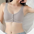 thumbnail image 5 of Vetsdori Soft Everyday Bras for Women Front Closure Lightweight,No Padding Womens Bras, 5 of 7