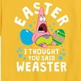 thumbnail image 3 of SpongeBob Squarepants - Easter Weaster - Toddler And Youth Short Sleeve Graphic T-Shirt, 3 of 6