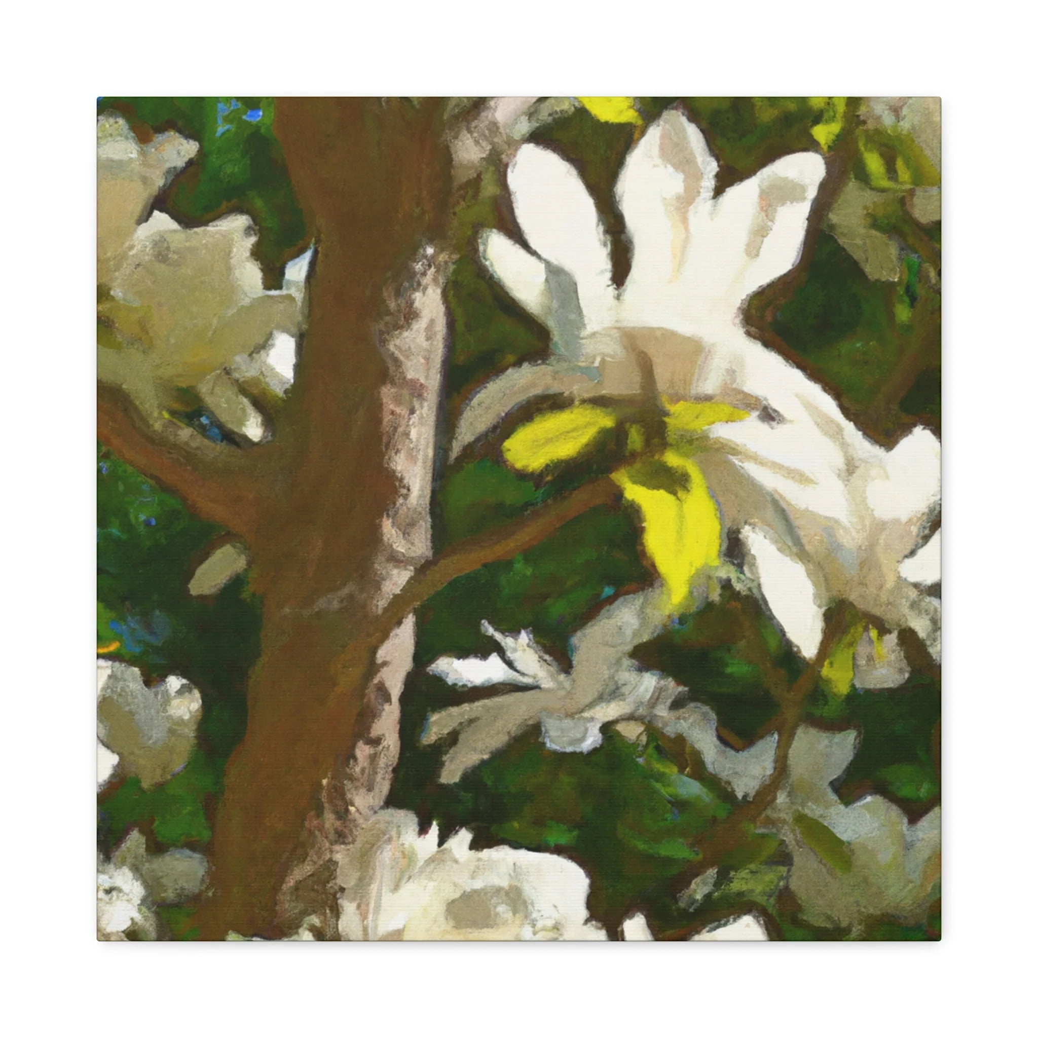 Magnolia Tree Splendor - Canvas - Walmart.com