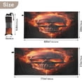 thumbnail image 4 of Flame Skull Beach Towel Soft Absorbent Quick Dry Sand Free Lightweight Polyester Camping Towels for Beach Travel Swim 31x71 in Wash cloth, 4 of 7
