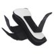thumbnail image 5 of Botas de pierna de caballo de 2 piezas, botas de tendón de frontal abierto para caballos Pony - Absorbe los impactos y transpira Blanco Soledad Botas de tendón para caballos, 5 of 10