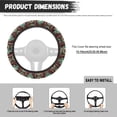 thumbnail image 5 of Uorisanigo Aztec Pattern Fluffy Steering Wheel Cover for Women Unique 15 Inch Steering Wheel Cover for SUV Sedan Vehicle Easy to Install Car Steering Protector for Winter Gift for Birthday, 5 of 8