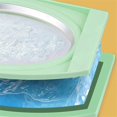 thumbnail image 4 of Rolled Ice Cream Maker Homemade Frozen Yogurt Gelato green, 4 of 5