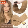 thumbnail image 3 of Benehair 100% Real Remy Human Hair Extensions I Tip Hair Pre Bonded Stick Tip Micro Ring Beans Women Invisible Blonde 50g, 3 of 13