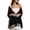 Black(ladies Scarves), variant on Warm Pashmina Shawl for Women Solid Fringe Wrap Cozy for Fall Winter