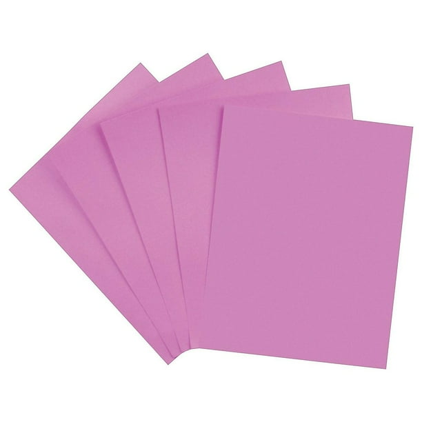 Staples Brights 24 lb. Colored Paper Purple 500/Ream 756484 Walmart