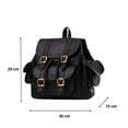 thumbnail image 2 of Mochila De Mujer Fana Nubia Color Negro Reforzada, 2 of 3