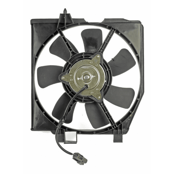 For Mazda Protege Cooling Fan Assembly A/C Condenser 2001 2002 2003 w/Aiconditon For MA3113107 | RF1S-15-150