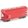 Athearn N Scale ACF 2970 Covered Hopper ITGX (Bright Red) #11517