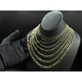 thumbnail image 3 of 14K Gold Handmade Italian Figaro Chain, 14kt Gold Chain, Real Gold Chain, 2mm 2.5mm 4.5mm 5mm 6mm 8mm Figaro Chain, Genuine 14K Gold Chain, 3 of 9