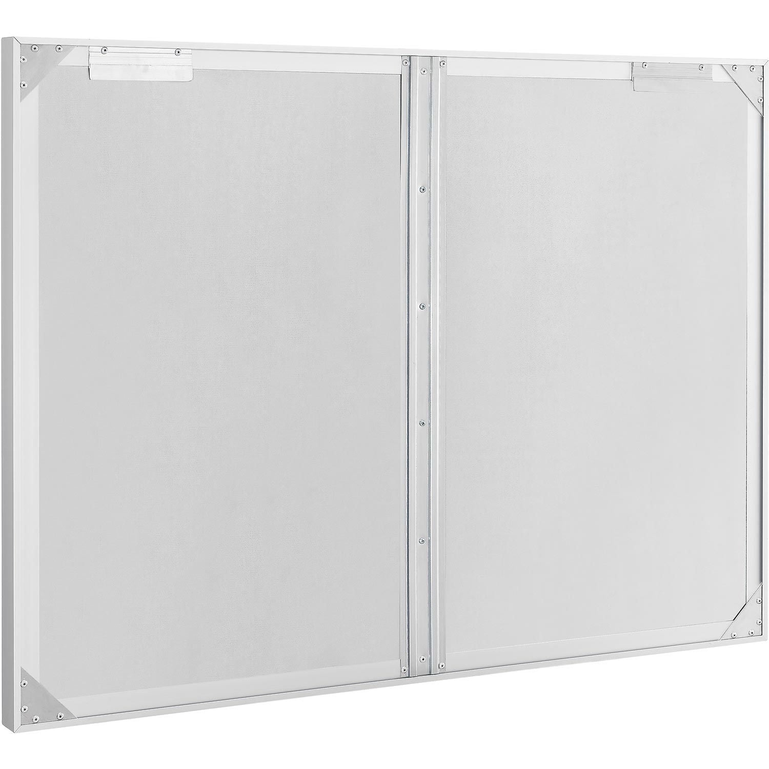 Global Industrial Enclosed Bulletin Board - Cork - Aluminum Frame - 48" x 36" - 2 Door