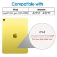 thumbnail image 1 of Glass Screen Protector Tablet Case for IPad Air Pro 10th Generation 10.9 11 10.2 Inch 2022 I Pad 10 9 8 7 Gen Mini 6 5 4 Cover ipad 10th 10.9 2022 2PCS, 1 of 6