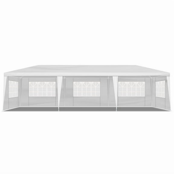Alvantor 10' x 30' Pop up Canopy Gazebo with 5 Sidewalls for Events and Camping