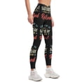 thumbnail image 2 of Everyday Is Saturday Retirement Leggings Tight fitting woman workout clothes for Womens Leggings, 2 of 5