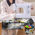 thumbnail image 4 of HELLHERO Sunflower and Butterflies Household Sewing Machine Pad Organizer Sewing Classes Protective Mat to Keep Sewing Accessories for Most Sewing Machine Table, 4 of 5