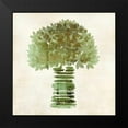 thumbnail image 2 of Emery, Kristin 20x20 Black Modern Framed Museum Art Print Titled - Broccoli, 2 of 5