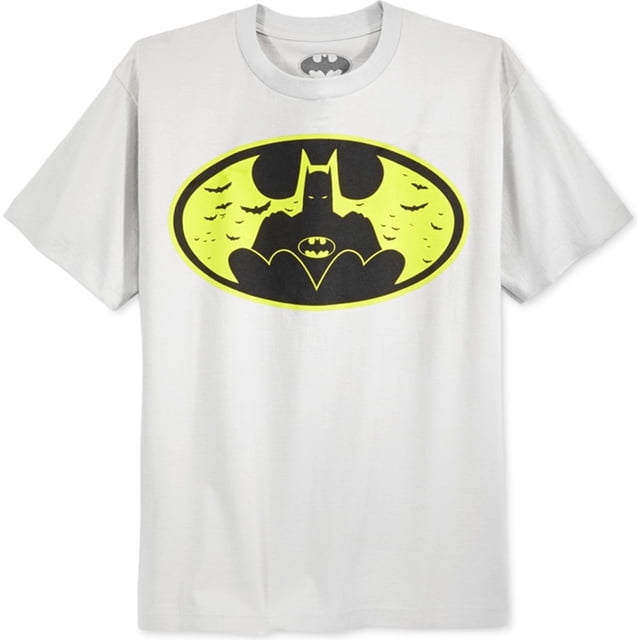 Camiseta gráfica Batman Boys Dark Knight, gris, 2T