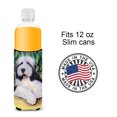 thumbnail image 4 of Caroline's Treasures SS1038MUK Bearded Collie Ultra Hugger for slim cans, Slim Can, multicolor, 4 of 6
