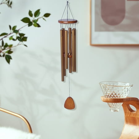

VERMON Hanging Pendant Elegant Decorative Practical Soothing Melodic Tones Wind Bell