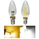 thumbnail image 2 of Bombilla LED de filamento de vela E14, E12, 2W, 3W, C25, Edison Vintage, Blanco cálido, 2700K, frío, 6500K, igual a 20W, incandescente, 2 of 4