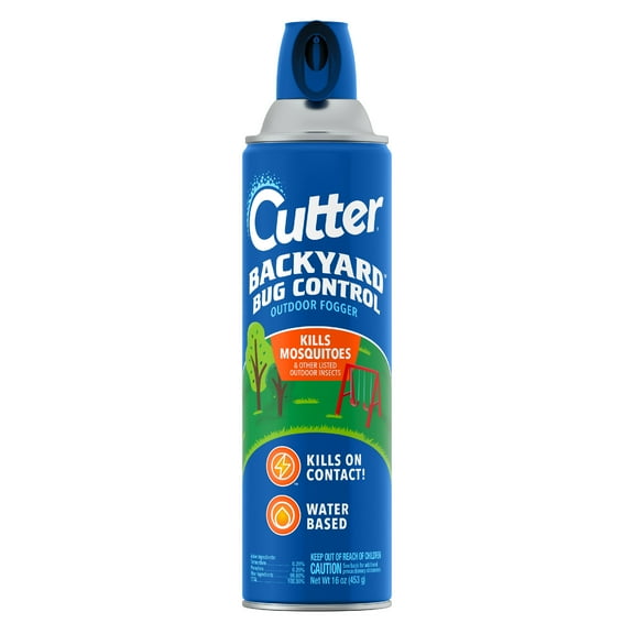 Cutter Backyard Bug Control Outdoor Insect Fogger, 16 Ounces