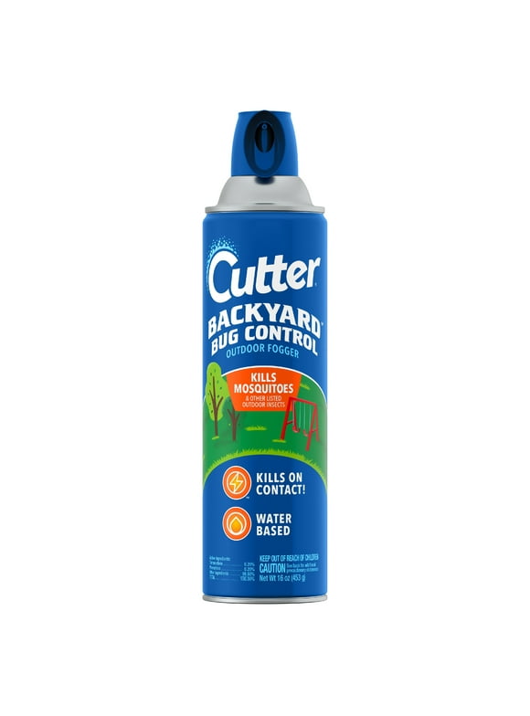 Cutter Backyard Bug Control Outdoor Fogger 16 Ounces, Kills Mosquitoes and Other Pests