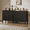 Black, variant on Cozy Home Blue 3 Drawer Dresser, Painted 30" Nightstand with Storage, for Bedroom Hallway Living Room