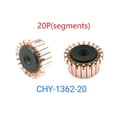 thumbnail image 1 of MYG 1PC 8 x 30 x17.5（17.5mm） 20P Teeth Copper Hook Type Electrical Motor Commutator, 1 of 7