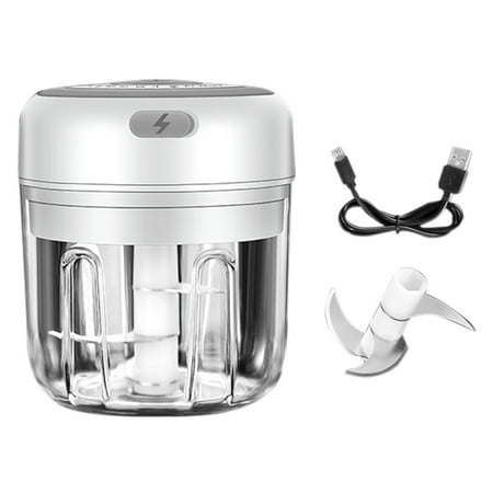 

Electric Garlic Masher Sturdy Durable Mini Crusher Chopper