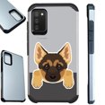 thumbnail image 1 of Compatible with Samsung Galaxy A02s Hybrid Fusion Guard Phone Case Cover (Cute Dog German Shepard), 1 of 1