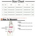 thumbnail image 3 of Swimsuits for Women Fashion Two-piece Bikini Swimsuit Gradient Tight Three-piece Sports Swimsuit Racerback Tops with Bikinis Bottom, 3 of 7