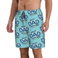 thumbnail image 2 of Goofa Best Dad Ever Printed Mens Swim Trunks Summer Quick Dry Short Beach Swimwear Bathing Suits-XX-Large, 2 of 9