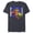 Navy Heather, variant on Marvel 85th Anniversary We Are Groot Captain America - Short Sleeve Blended T-Shirt for Adults - Customized-Purple