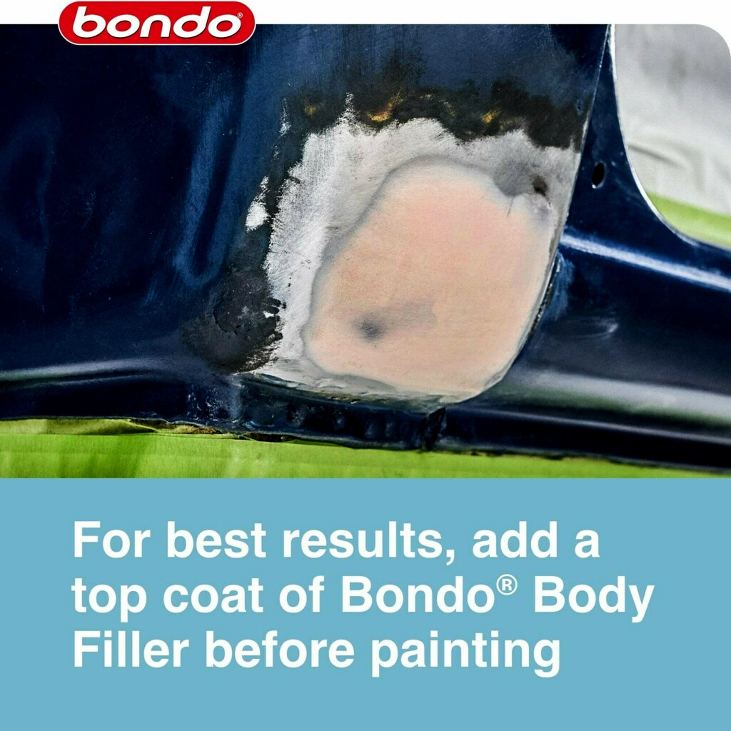 Bondo Hair, Long Strand Reinforced Fiberglass Filler, Stage 2, 2 lb. 1 oz 
