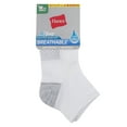 thumbnail image 3 of Hanes Women's Comfort Cool Lightweight Ankle 6PK+2, 3 of 4