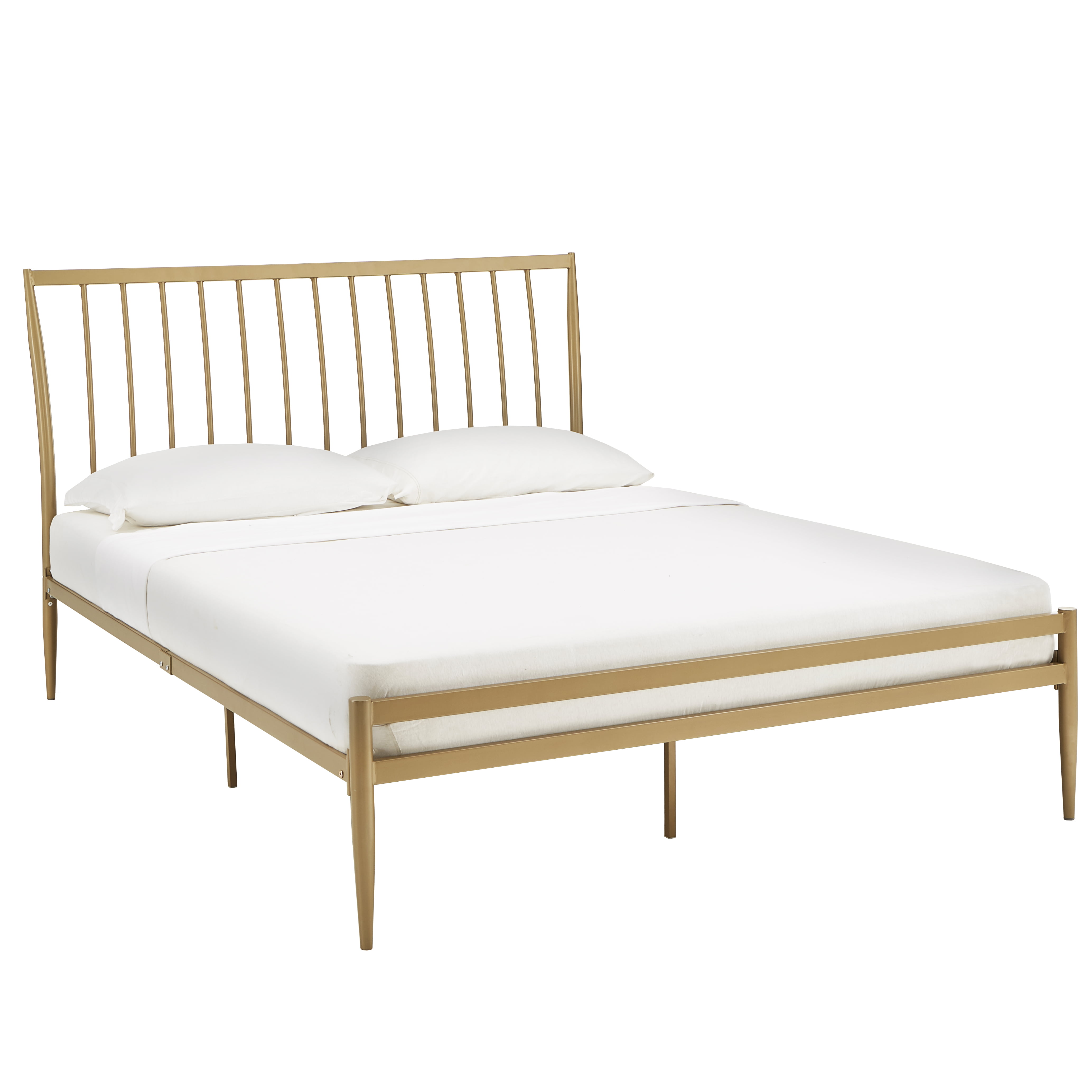 Weston Home Haverhill Gold Finish, Weston Bed Frame