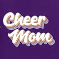 thumbnail image 5 of Wild Bobby Retro Cheer Mom Girl Sports Women Graphic Tee, Purple, XX-Large, 5 of 5