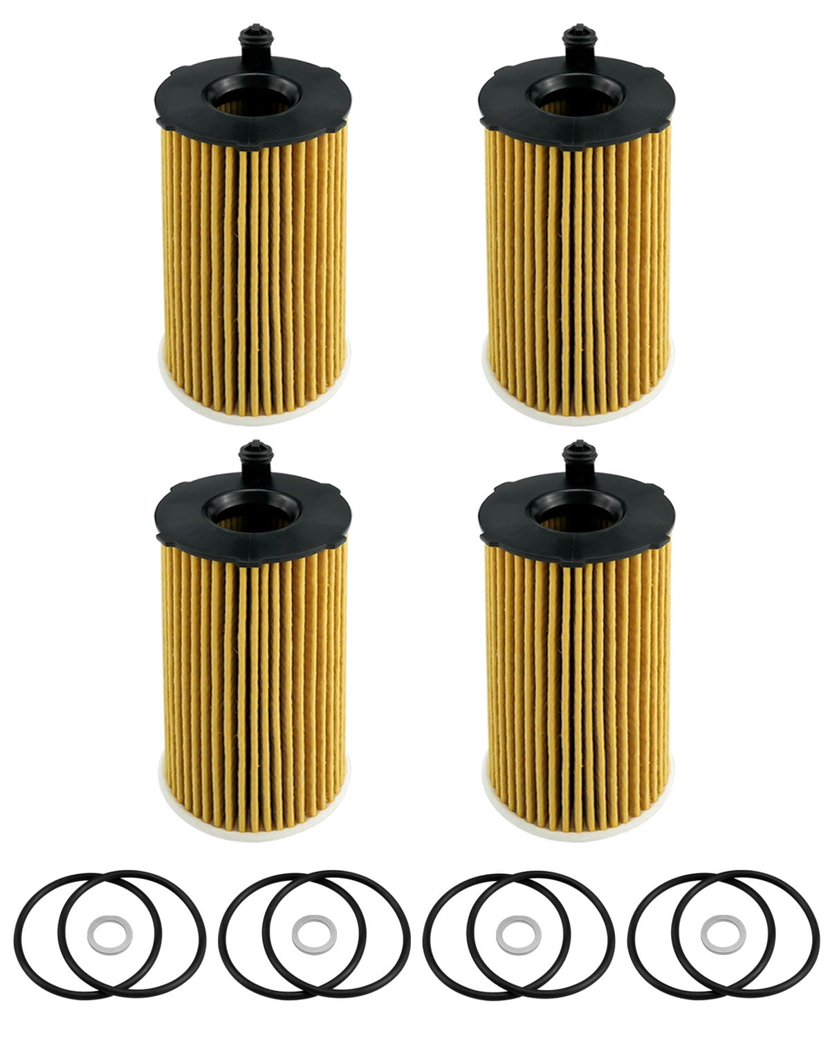 AUGREX 4 Pack 263203N000 Engine Oil Filter Fit for Kia Carnival 3.5L