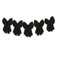 thumbnail image 2 of Large Holiday Party Bow Decorations | 33x27cm Oversized Polyester Bows for Christmas, Birthdays & Home Decor | 5-Pack with Hanging Cord, 2 of 5