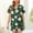 Green, variant on Fznquz Christmas Womens Pajama Sets Button Down Soft Sleepwear Xmas Winter 2 Piece Plus Size Pjs