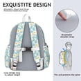 thumbnail image 5 of Sunflower Backpack for School,Cute School Bag,Schoolbag with Adjustable Shoulder Straps & Padded Back,13.4"x11"x4.7", 5 of 6