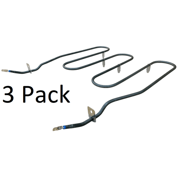 3 Pk, Bake Element for Frigidaire, Tappan, AP3776837, PS977844, 316415900