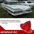 thumbnail image 4 of GTINTHEBOX 2PCS Rear Red Lens Tail Light Lamps 1960-1961 Impala Bel Air Biscayne El Camino, 4 of 8