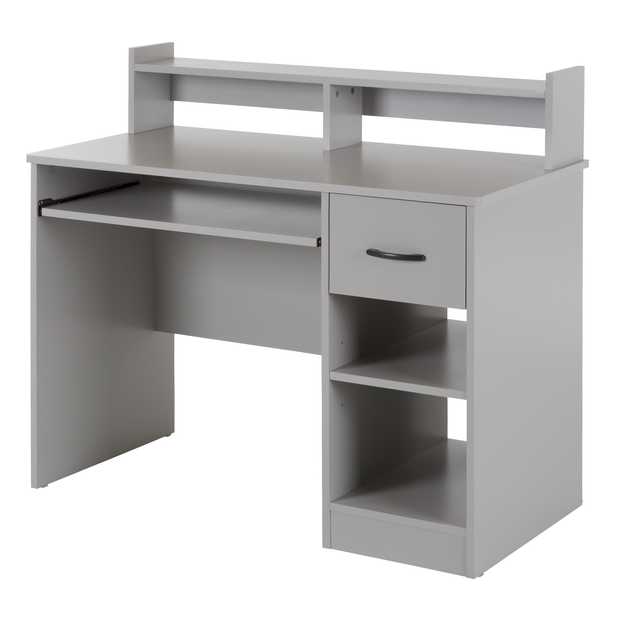 South Shore Smart Basics Small Desk with Keyboard Tray, Multiple Finishes - image 1 of 7