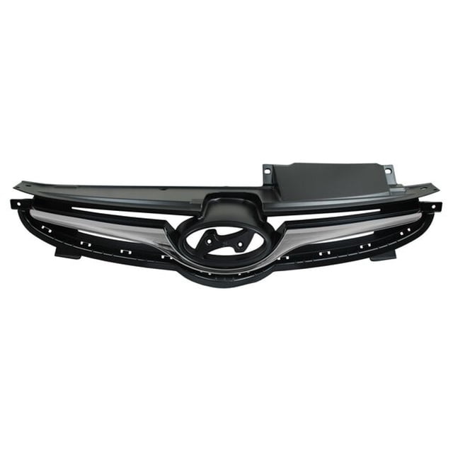 Parrilla Elantra 2014 A 2016 Hyundai Generica Moldura Cromada Humo