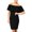 Black, variant on ALMOST FAMOUS Womens Black Above The Knee Body Con Party Dress Juniors Size: M