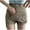 Khaki-01, variant on Perfectbot Women's Jean Skorts, Denim Skirts with Built-in Shorts & Side Slit, Summer Trendy Skorts