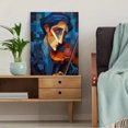 thumbnail image 5 of Violinist Abstract Art Canvas Wall Art, Wall Decor for Living Room Bedroom Dining Room Hallway, 5 of 8